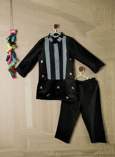 Black Knight kurta set